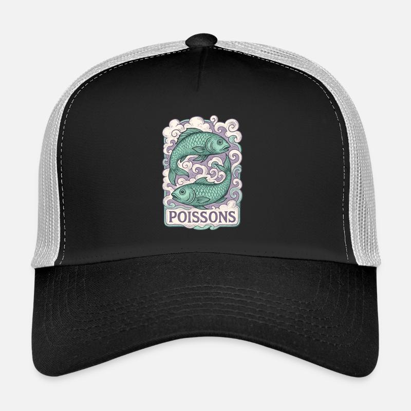 Fische Sternzeichen - Astrologie Trucker Cap