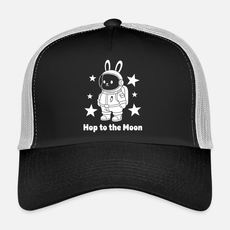 Moonhopper Bunny en combinaison spatiale Casquette trucker 