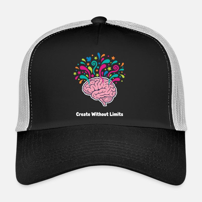 Mind Colors Explosion cérébrale Casquette trucker 