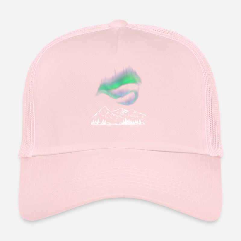 Aurora Alpine Chart Trucker Cap