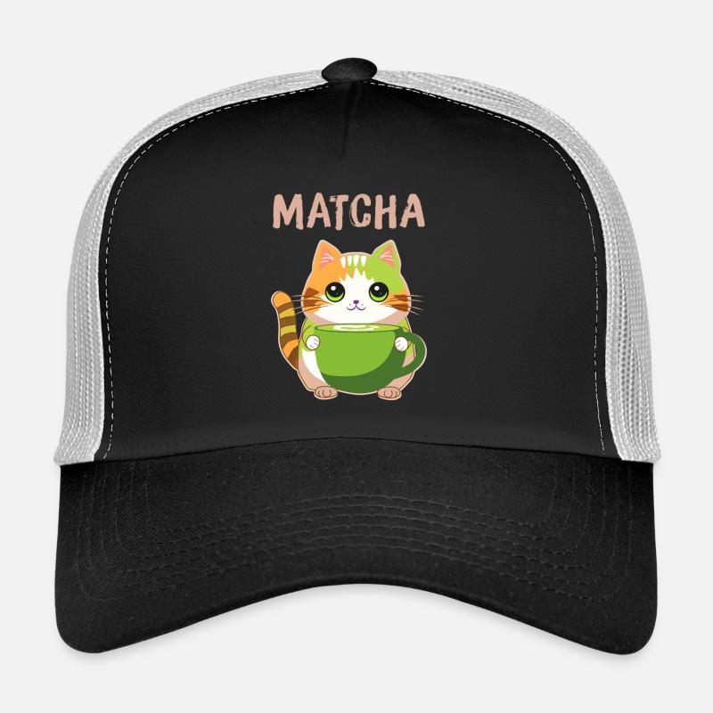 Matcha Katze Trucker Cap