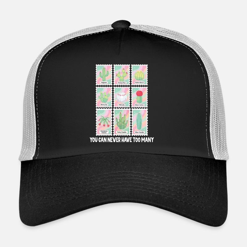 Drôle de plante et de succulent collectionneur de cactus Casquette trucker 