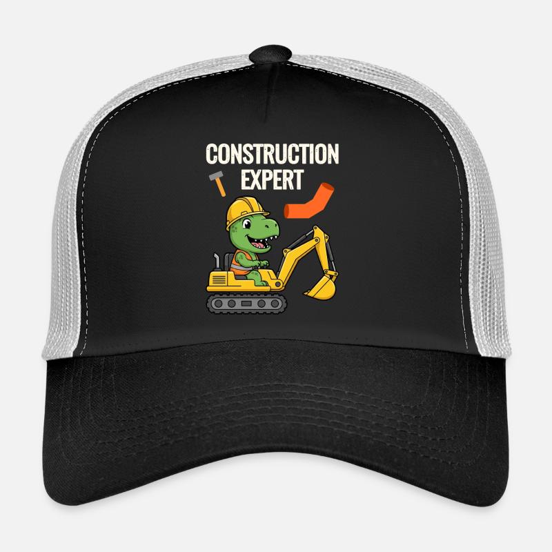 Construction worker Dino Trucker Cap