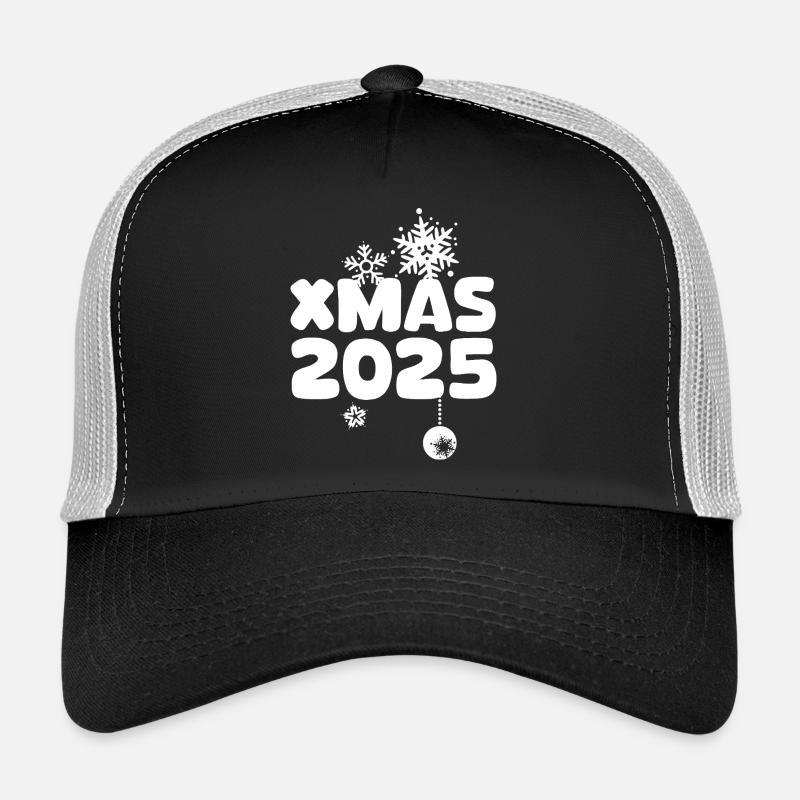 XMAS 2025 with snowflake design Trucker Cap