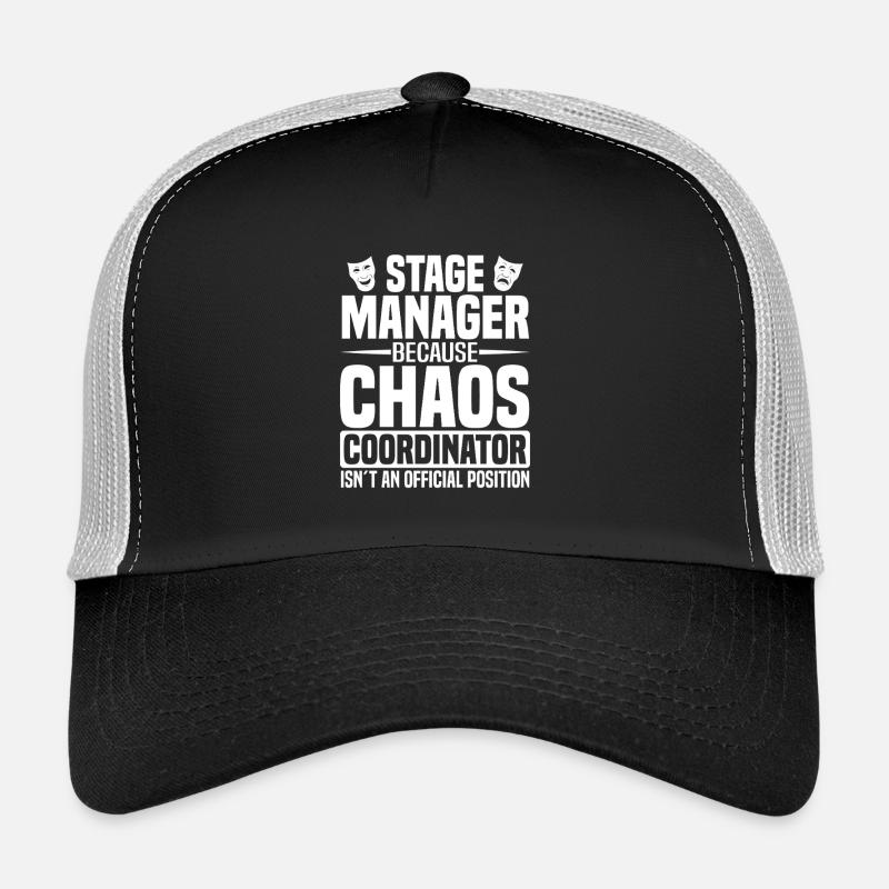 Professional Backstage Manager Stage Crew Manager Trucker Cap