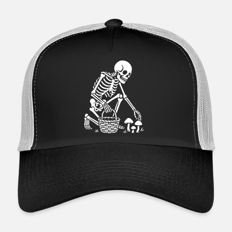 Récolte de squelettes : Panier de champignons Casquette trucker 