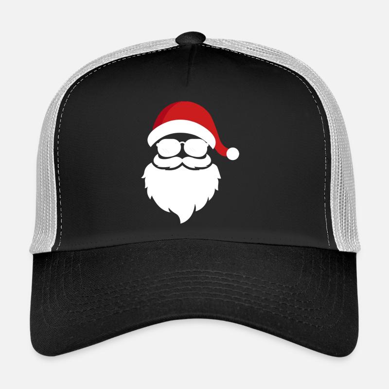 COOL SANTA - Trucker Cap - Schwarz/Steingrau