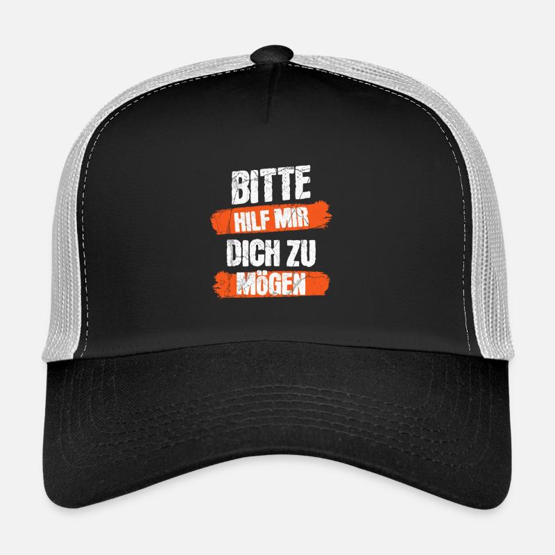 Hilf mir dich zu mögen Trucker Cap