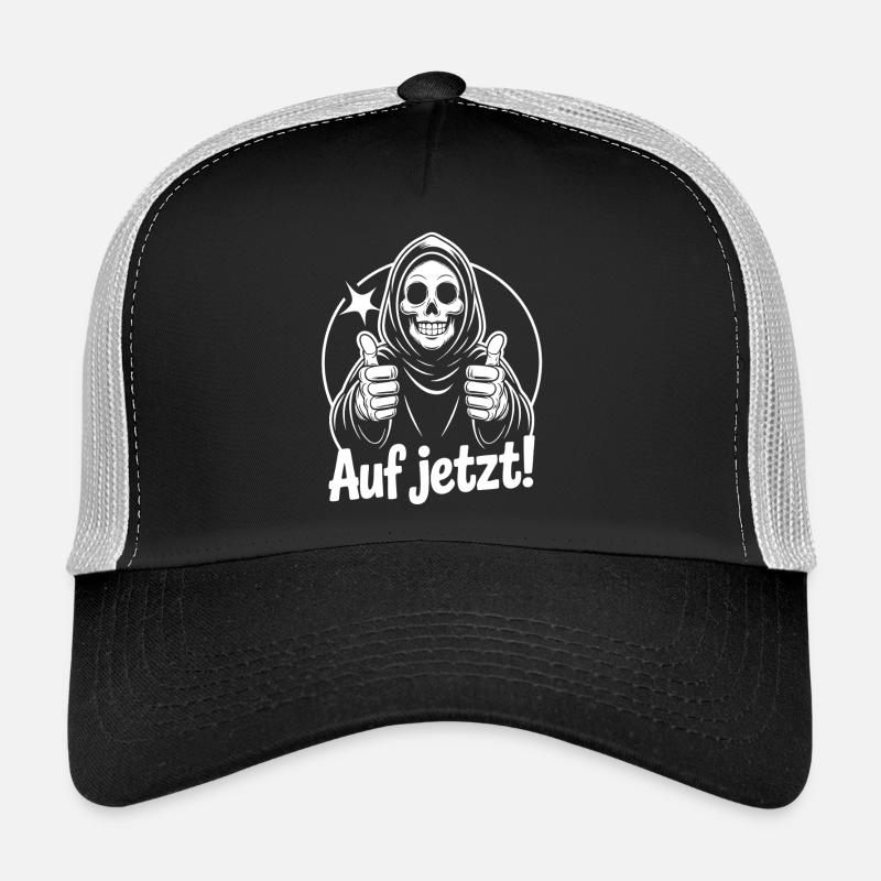 Faucheuse lève le pouce maintenant Casquette trucker 