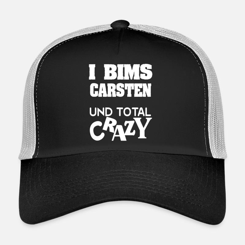 Prénom Carsten Casquette trucker 