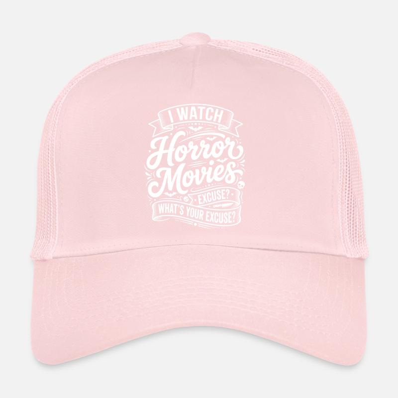 Je regarde des films d’horreur Casquette trucker 
