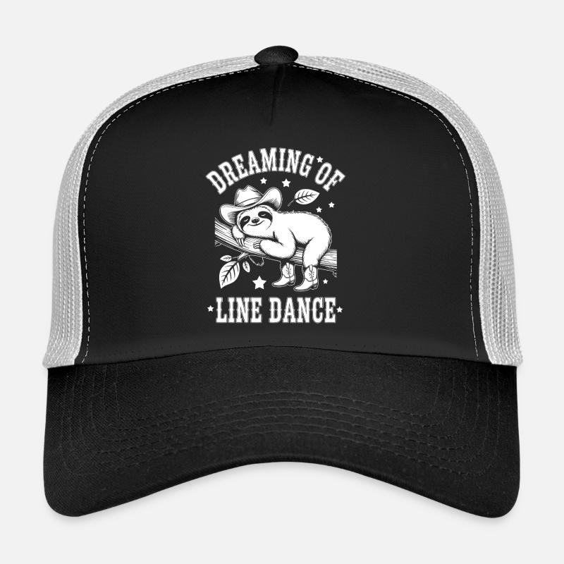Sloth Dreaming of Line Dance Trucker Cap