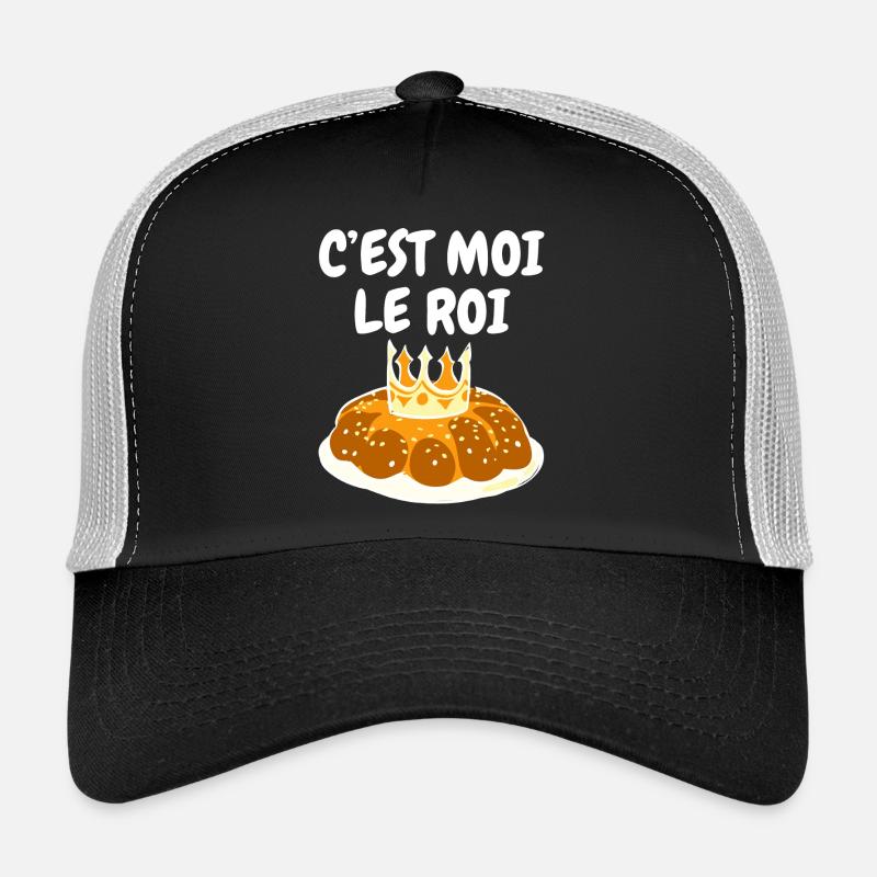 Humour Epiphany Cake It's Me The King Trucker Cap