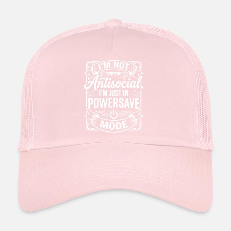 Powersave Modus: Nicht antisocial Trucker Cap