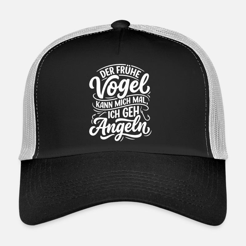 Dicton de pêche matinale Casquette trucker 