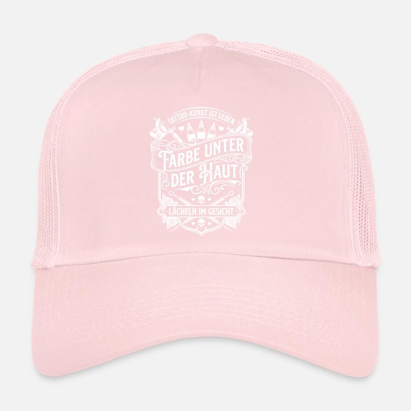 Farbe Unter Der Haut Emblem Trucker Cap