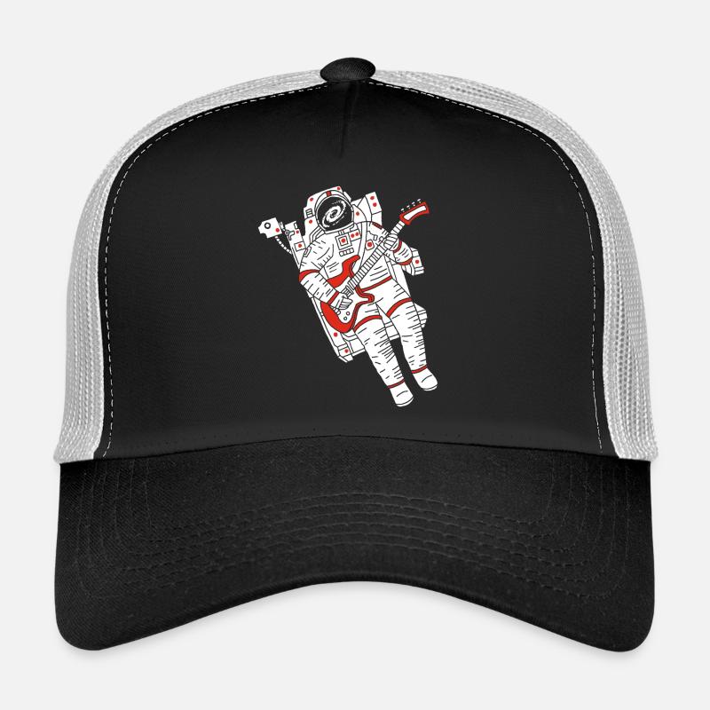 Astronaute guitariste Casquette trucker 