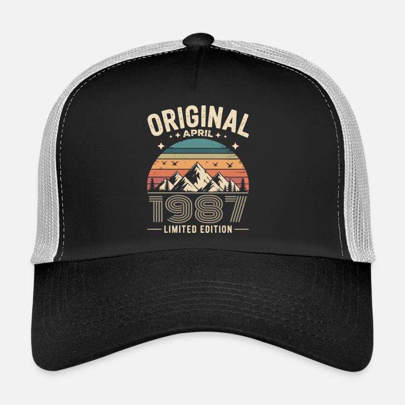 Februar 1987 – Legende der Gipfel und Berge Trucker Cap