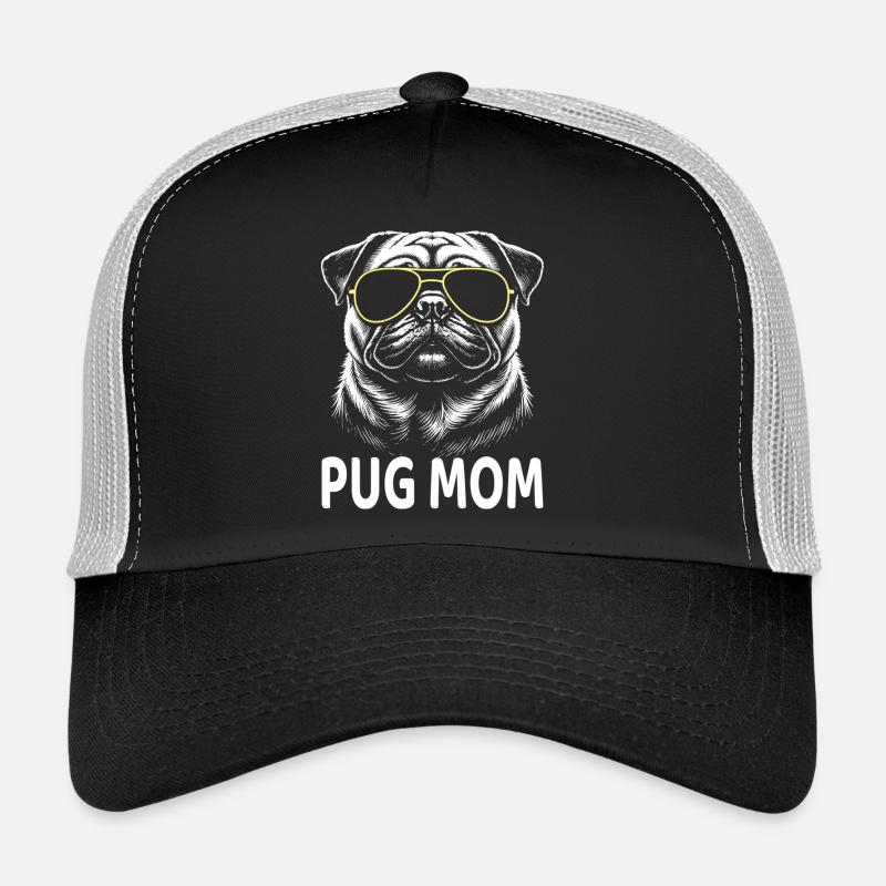 Pug Mom Trucker Cap
