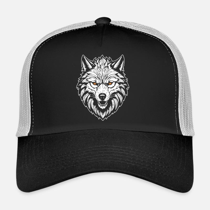 Wolf Trucker Cap
