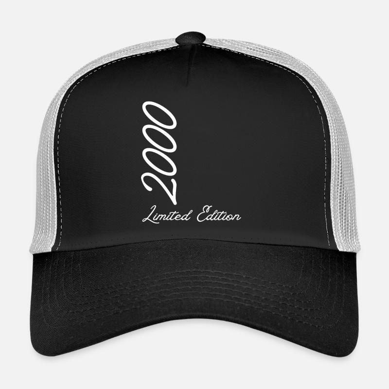 2000 Millennium Limited Edition - Trucker Cap - black/stone grey