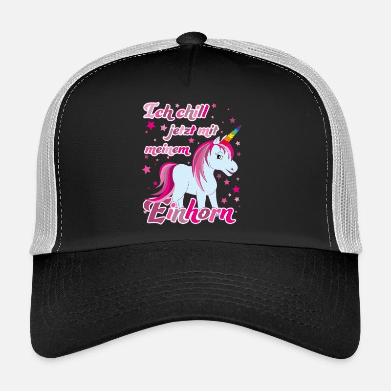 Ich chill jetzt mit meinem Einhorn, Lustig Trucker Cap