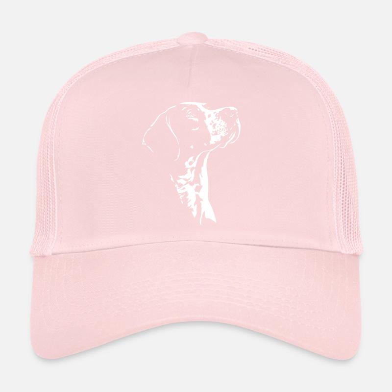 Chiens de chasse à silhouette pointer anglais Wilsigns Casquette trucker 
