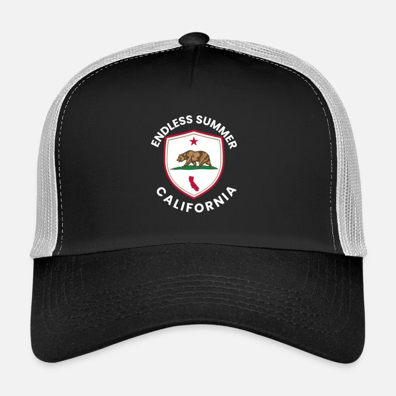 Endless Summer California Shield Trucker Cap