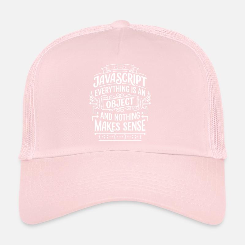 JavaScript : Tout est un objet Casquette trucker 