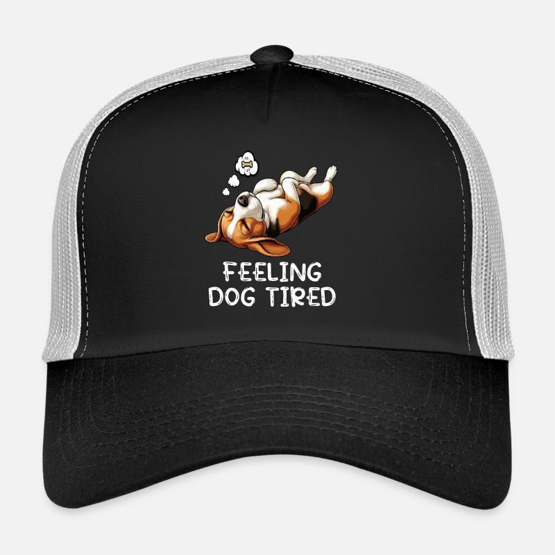 Feeling Dog Tired Beagle Beagle Owner Beagle Dog Trucker Cap