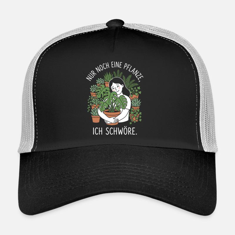Nur noch eine Pflanze - Urban Jungle Design Trucker Cap