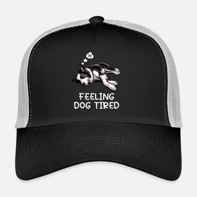 Propriétaire de Border Collie Collie fatigué Casquette trucker 