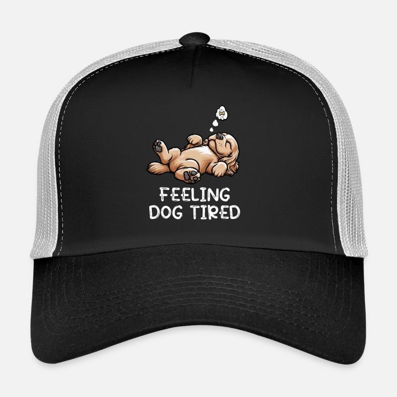 Se sentir fatigué Cocker Spaniel Cockerhund Cocker Casquette trucker 