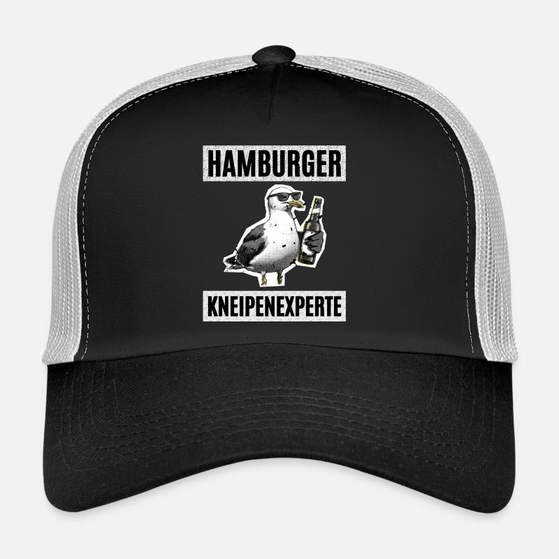 Expert en pubs de Hambourg Casquette trucker 