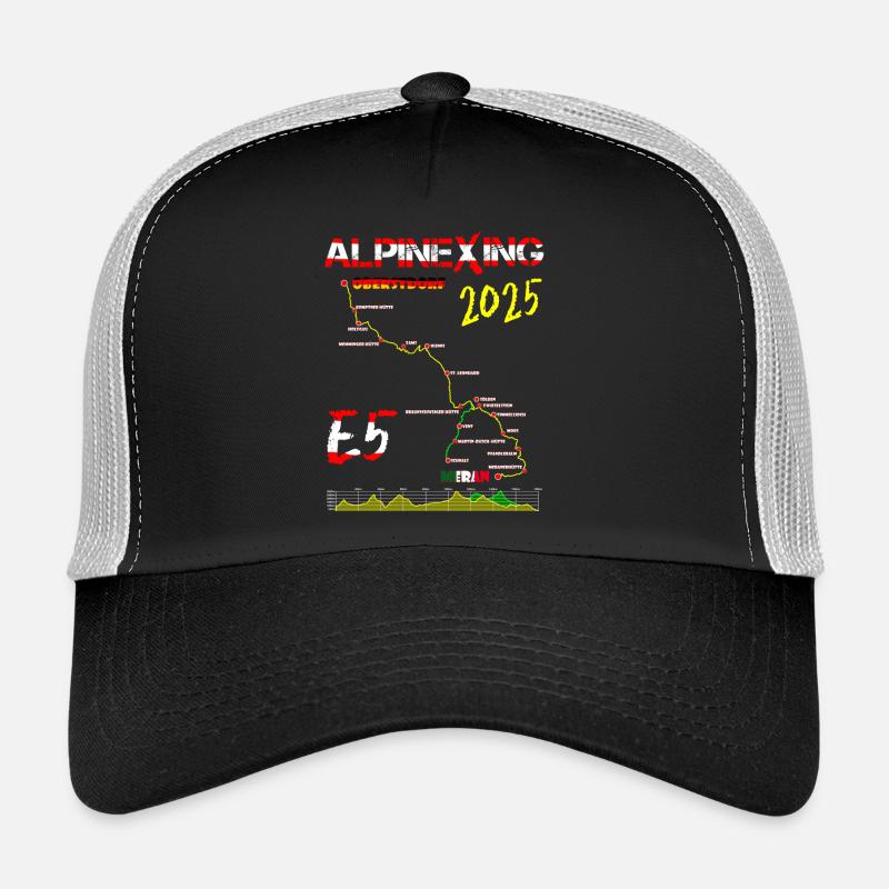 E5 Oberstdorf Merano 2025 Casquette trucker 
