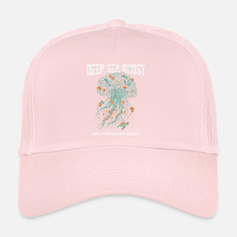 Deep Sea Plastic Trucker Cap