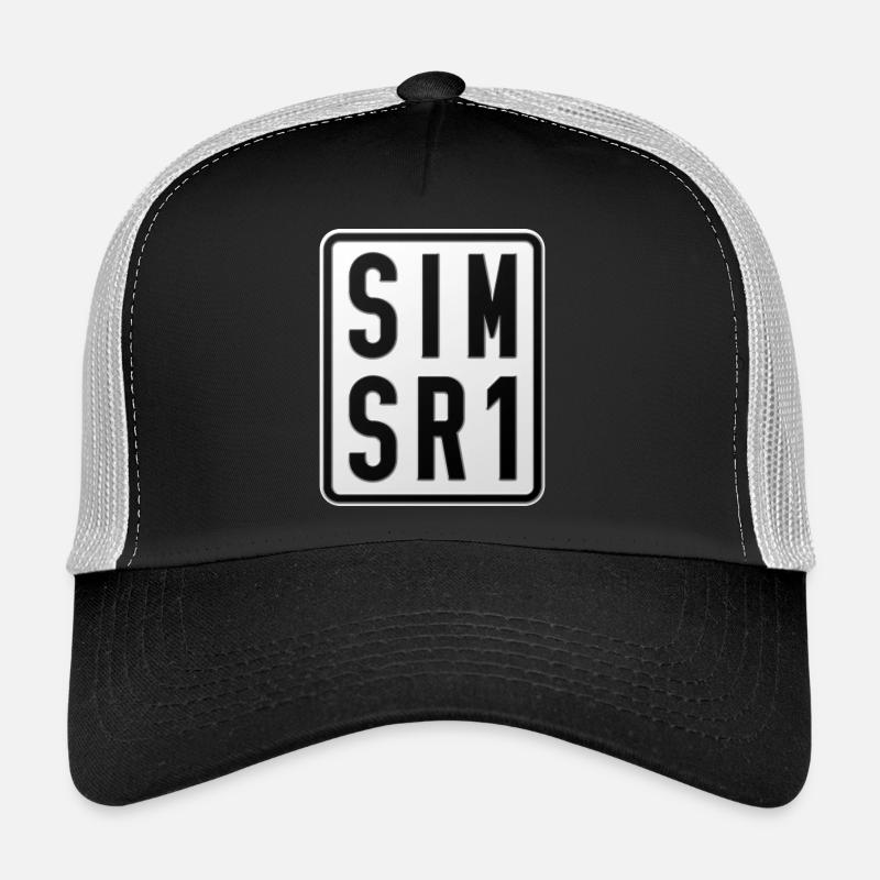 Plaque d’immatriculation du cyclomoteur Simson SR1 Casquette trucker 
