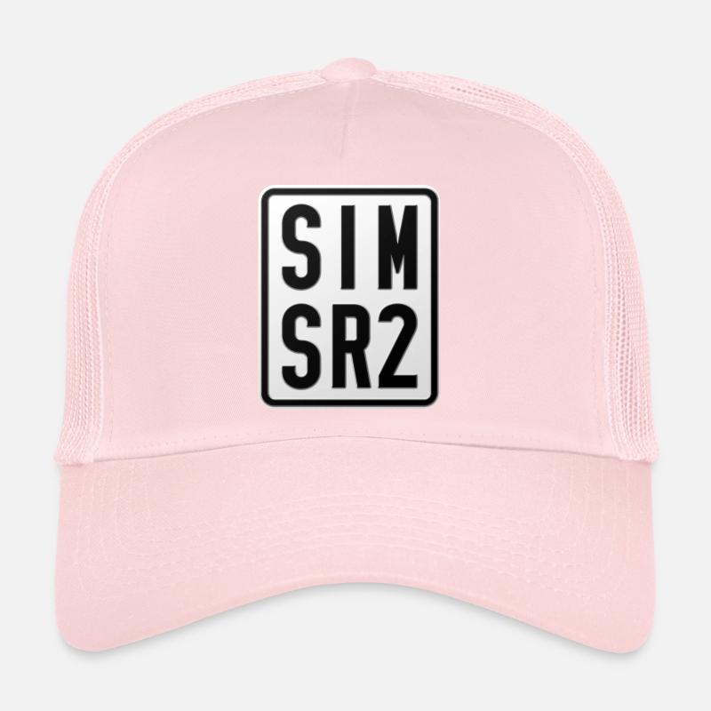 Plaque d’immatriculation du cyclomoteur Simson SR2 Casquette trucker 