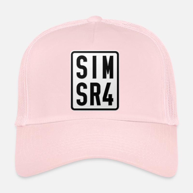 Simson SR4 Moped License Plate Trucker Cap