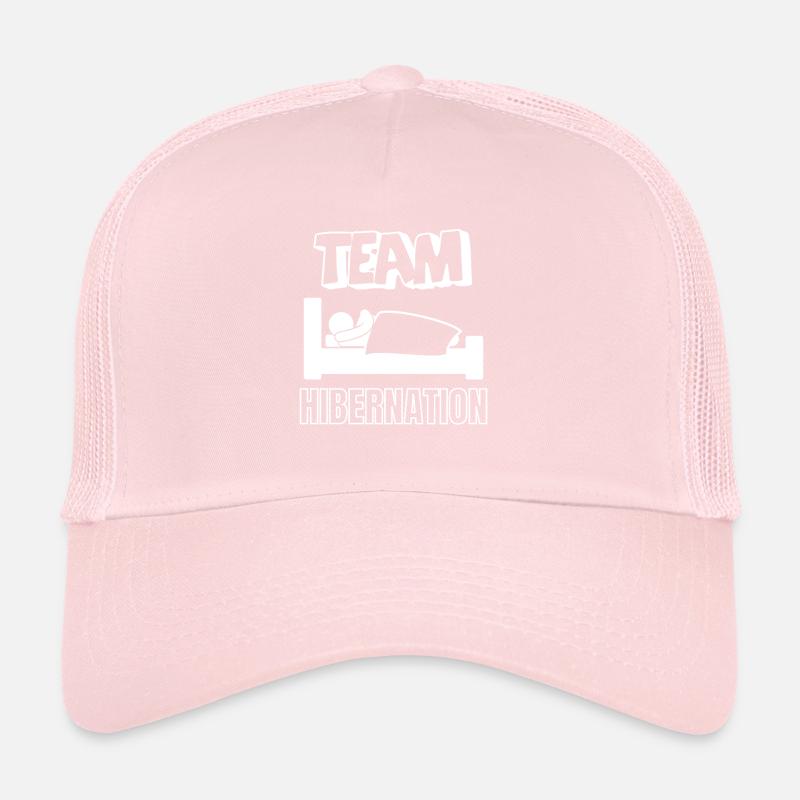 Team Hibernation in Bed Trucker Cap