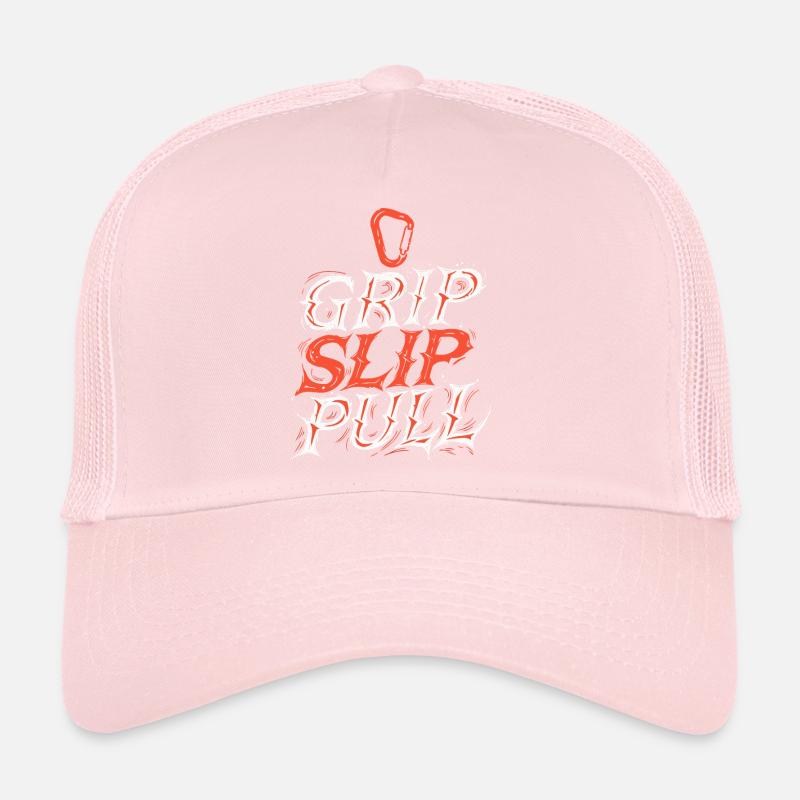 Grip Slip Sweater Dynamic Typography Trucker Cap