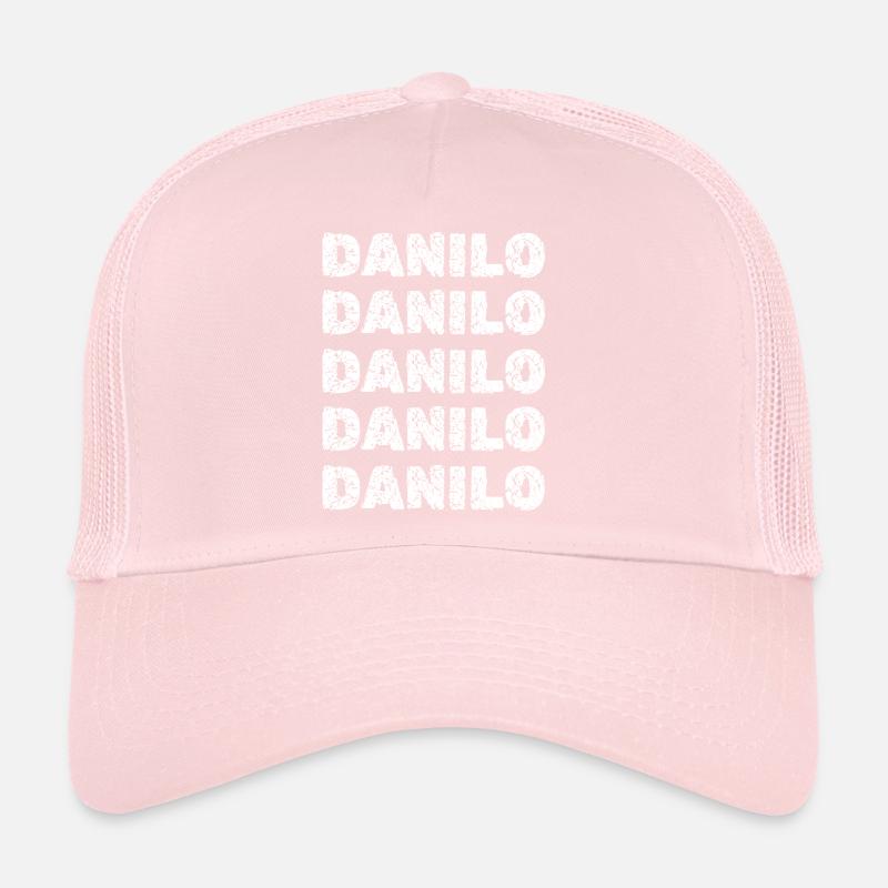 Danilo comme nom Casquette trucker 