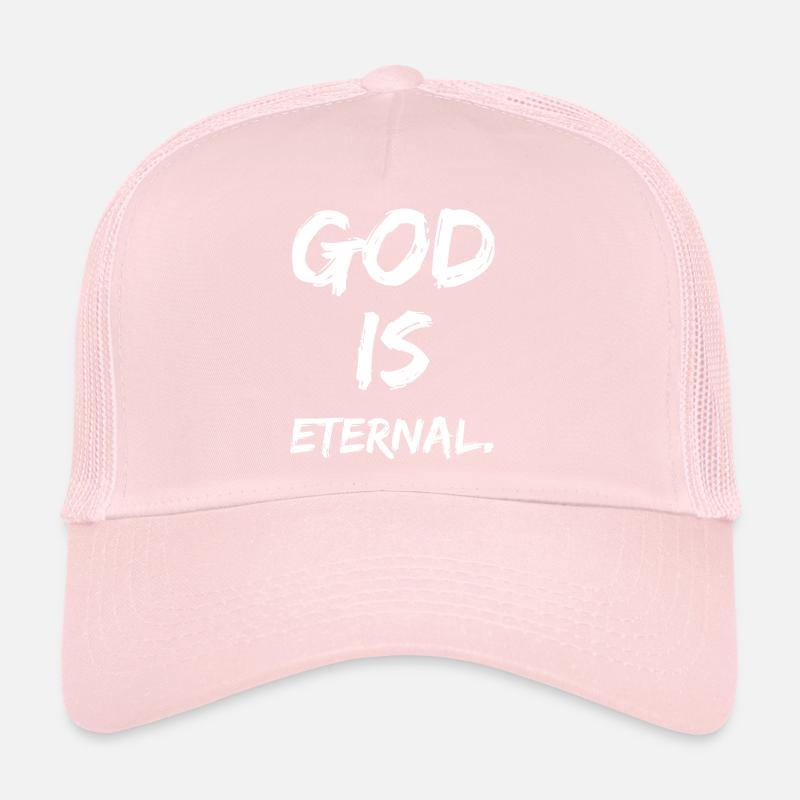 Dieu est éternel Casquette trucker 