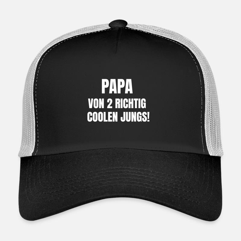 Papa de 2 mecs vraiment cool ! Casquette trucker 
