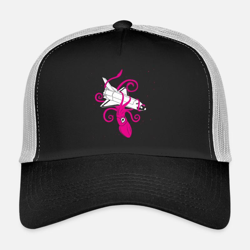 Squid vs Space Shuttle Casquette trucker 