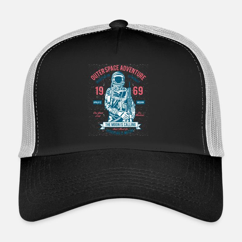 Espace extra-atmosphérique Aventure 69 Casquette trucker 