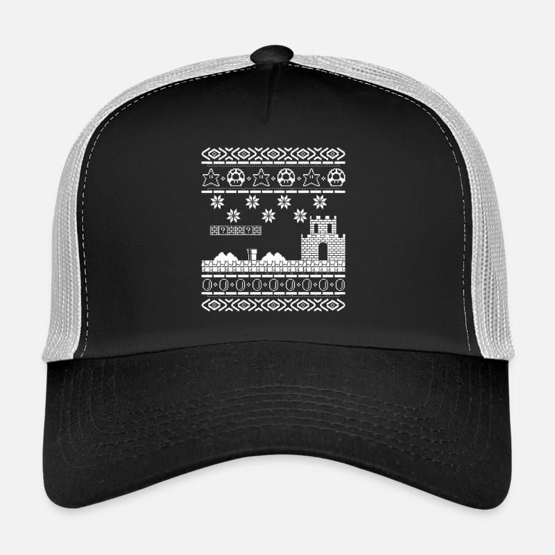 Laid de Noël Pull Oldskool poison joueurs de jeu Casquette trucker 