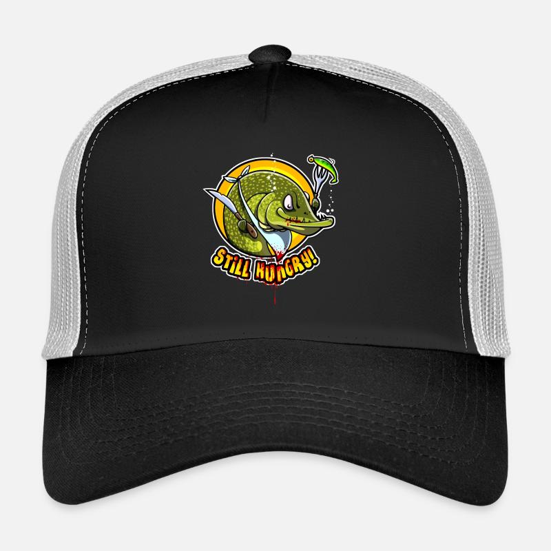 STILL HUNGRY - Trucker Cap - black/stone grey