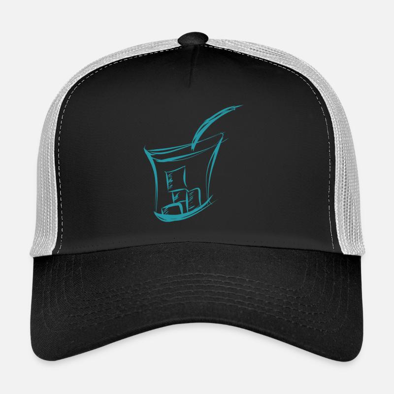 Drink Eiswuerfel Sommer Casquette trucker 