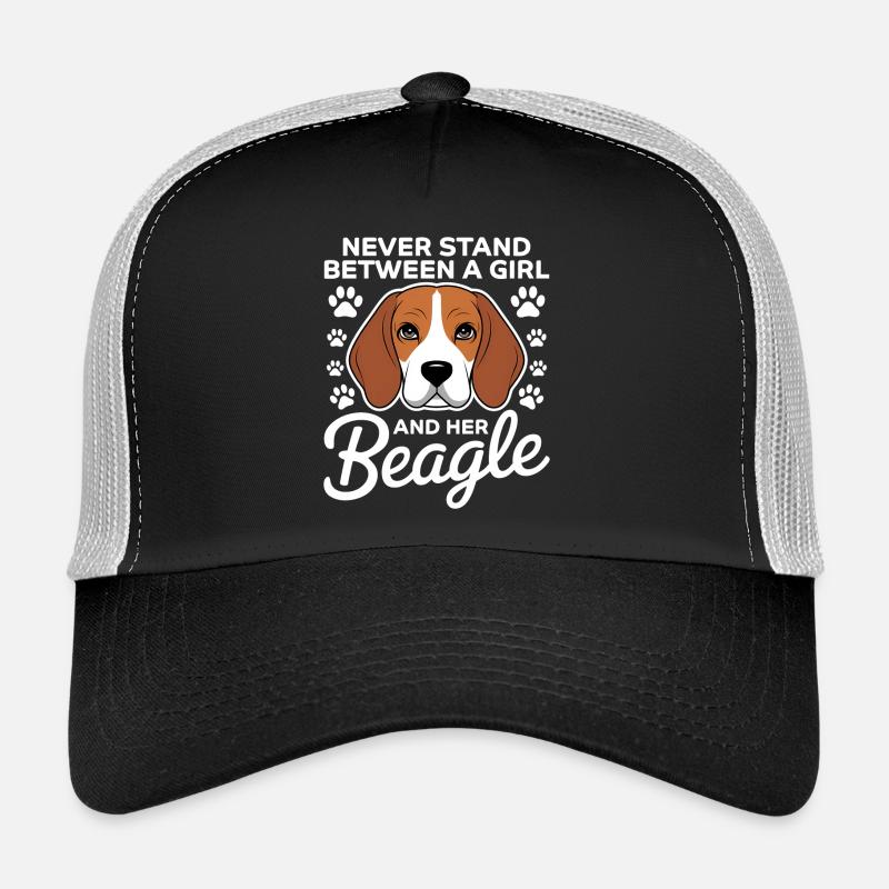 Beagle Mädchen Hunde Lustiges Beagle Geschenk Trucker Cap